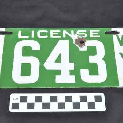 West Virginia license plate