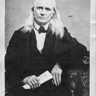 Carte-de-visite of Edmund Ruffin