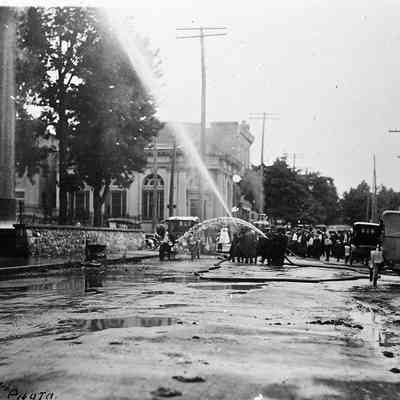 Independent Fire Company demonstration