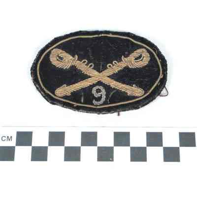 U.S. 1860 6th Cavalry hat patch