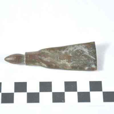 Civil War era scabbard tip