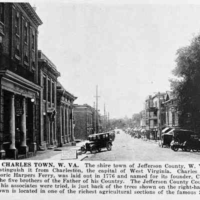 Looking west on Washington Street