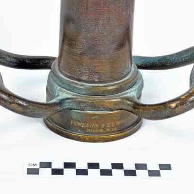 Powhatan Brass & Iron Works play pipe