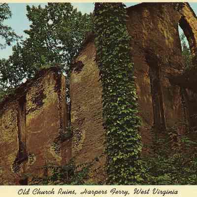 Old Church Ruins in Harpers Ferry