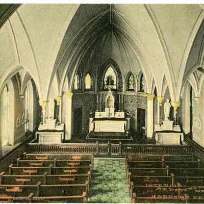 Interior, St. Peter's Catholic Church, Harper's Ferry, W. VA.