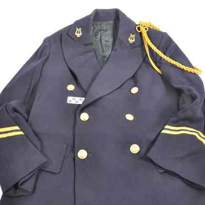 Dark blue band uniform