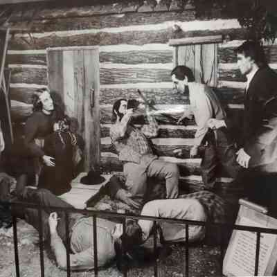 Bleeding Kansas Scene at John Brown Wax Museum