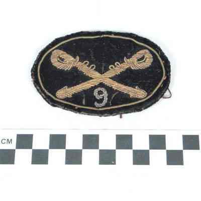U.S. 1860 6th Cavalry hat patch