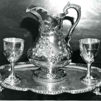 Miss Lucy Ambler's silver service