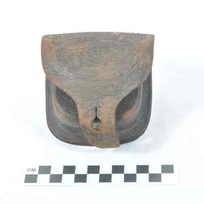 Leather cap box
