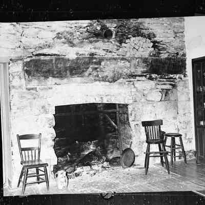 Kitchen fireplace in Harewood