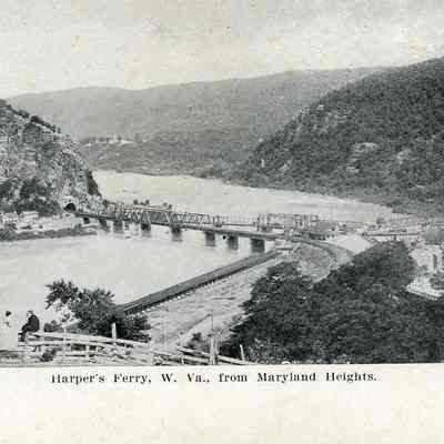 Harpers Ferry from Maryland Heights [sic]*