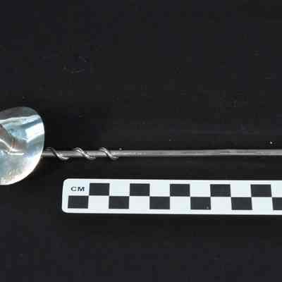 Sterling silver infant feeder circa 1860