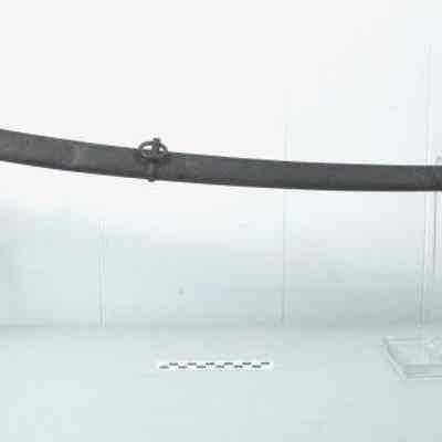 Dragoon saber with scabbard for U.S. Cavalry