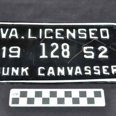 West Virginia license plate