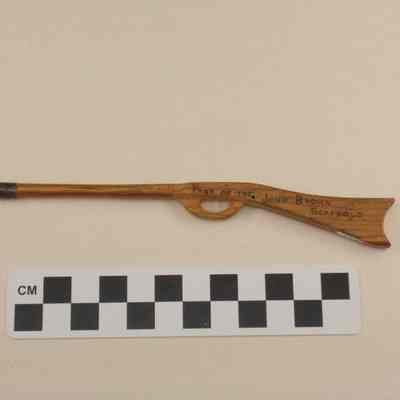 Piece of wood from John Brown's gallows