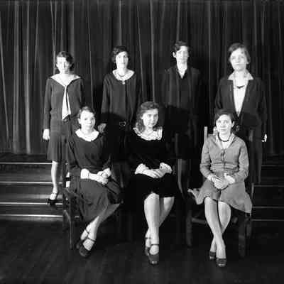 St. Hilda's Hall second academic class in 1930