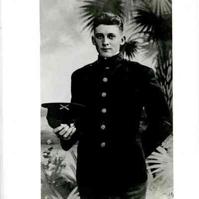 Dennis Daniels Link in WWI uniform