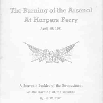 Burning of the Arsenal At Harpers Ferry, April 18, 1861, The
