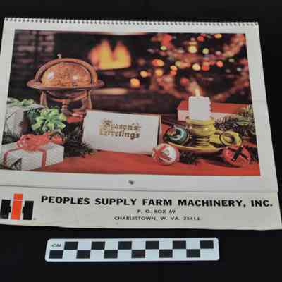 Peoples Supply Farm Machinery, Inc. 1980 calendar