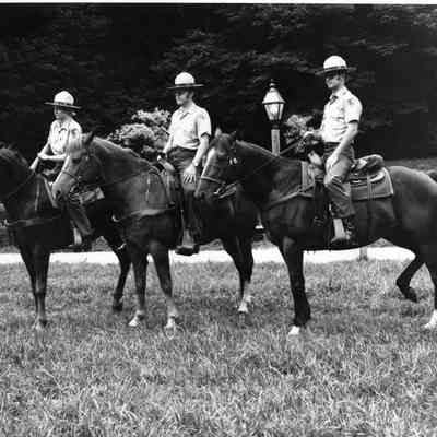 Horse patrol at Harpers Ferry National Historic Park