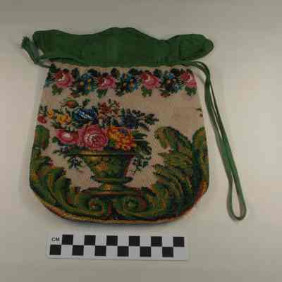 Ladies draw-string handbag