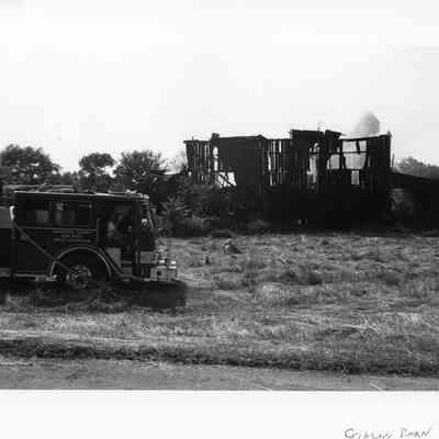 Gibson barn after the fire