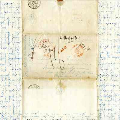 The cost of mailing a letter and cross-writing