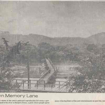 Island Park bridge, Potomac River, Harpers Ferry