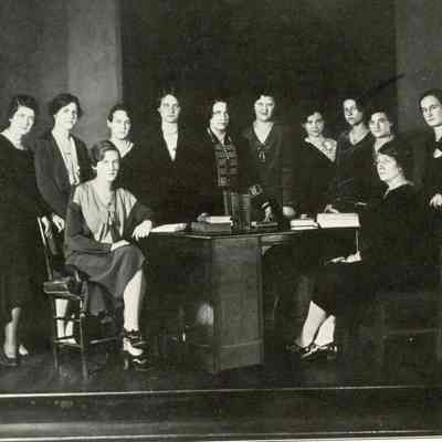 St. Hilda's Hall E. L. A. Club in 1930