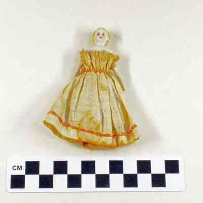 Doll with ceramic head