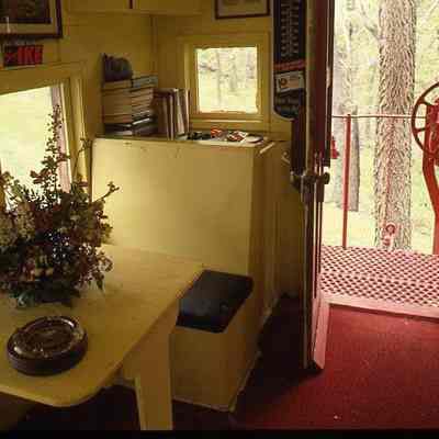 C&O railroad caboose