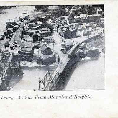 Harpers Ferry, West Virginia from Maryland Heights