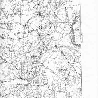 Reconnaissance Map. Virginia-West Virginia-Maryland-- Harpers Ferry Sheet