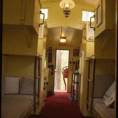 C&O railroad caboose