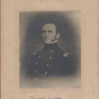 Stonewall Jackson when he left West Point