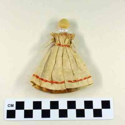 Doll with ceramic head