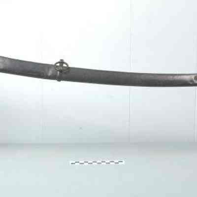 Dragoon saber with scabbard