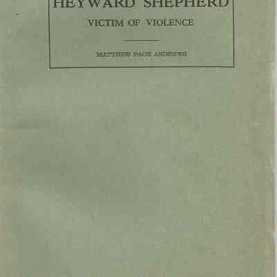 Heyward Shepherd: Victim of Violence