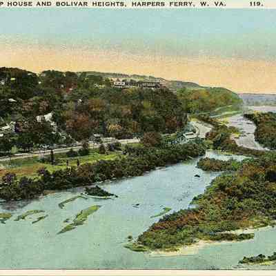 View of Hill Top House and Bolivar Heights