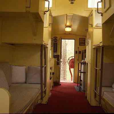 C&O railroad caboose