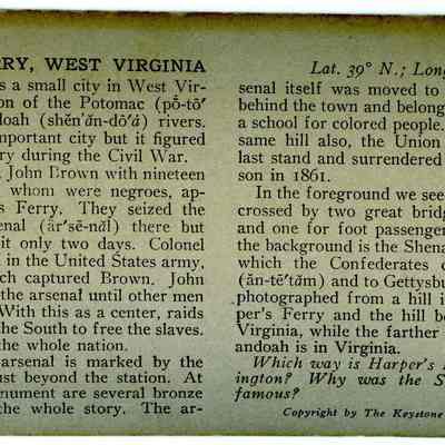 Confluence of the Shenandoah and Potomac Rivers, Harpers Ferry, W. Va.