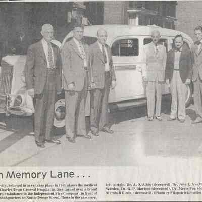 Charles Town General Hospital medical staff, 1940