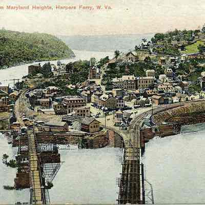 Harpers Ferry from Maryland Heights