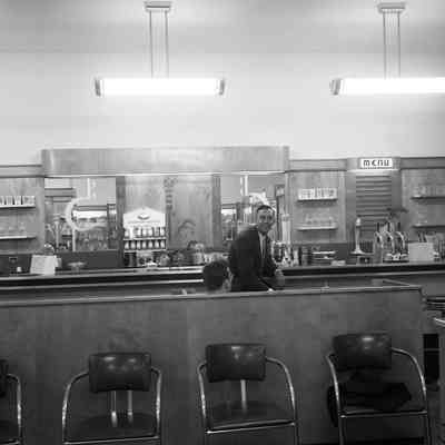 Nichols and Stuck Drug Store opening, 1947