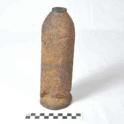 Confederate 10 pound Read-Parrott shell