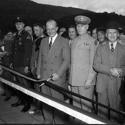 Opening ceremonies of Sandy Hook Bridge, US 340, crossing the Potomac River