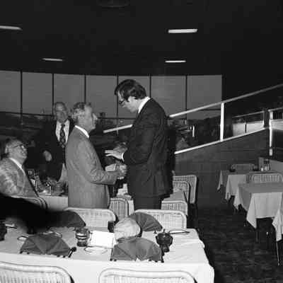 Governor Rockefeller's visit to the Charles Town Race Track