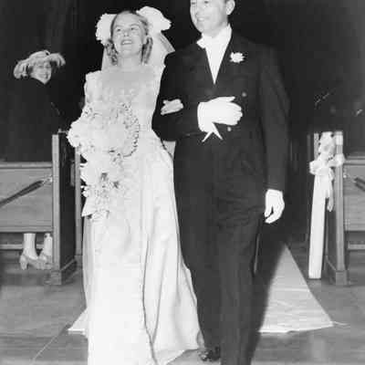 Wedding photo of Audrey Mayo and Frank Woodruff Buckles