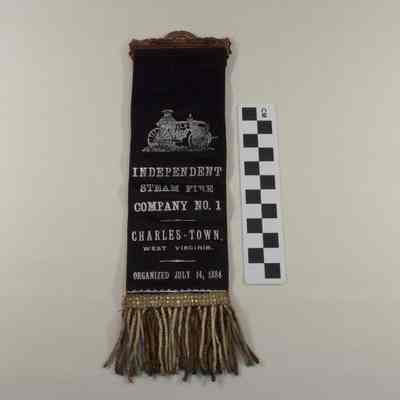 Independent Steam Fire Co ribbon